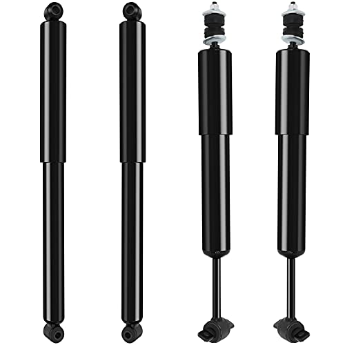 cciyu shock absorbers shock Struts for 1998-2011 for Ford Ranger,1998-2007 for Mazda B3000 shock Struts for 344079 341302 Front and Rear Shocks 4WD RWD