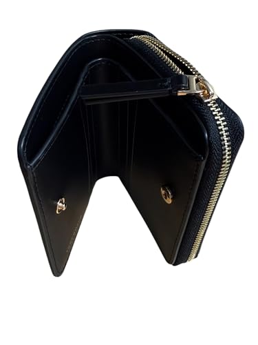 Tory Burch Women's 149910 Emerson Patent Mini Zip Around Wallet (Black)3