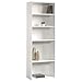 Pemberly Row 5 Shelf Bookcase in Soft White