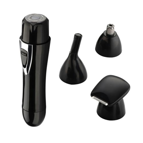 COLLBATH Recargable Cortapelos Nariz y Oreja Eléctrico USB para Hombre y Mujer Trimmer Multifunción Compacto y Seguro para Vello Facial y Cejas