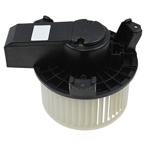 Image of TRQ Heater Blower Motor with Fan Cage Wheel Compatible with 10-14 Ford Mustang