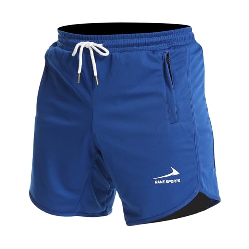 Rane Sports Pantalones Cortos Deportivos para Hombre, Pantalones