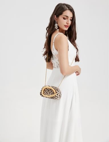 Image of Women PU Leather Metal Handle Handbag Trendy Commuting Compact Stone Purse Hand-held Causal Shoulder Clutch Bag