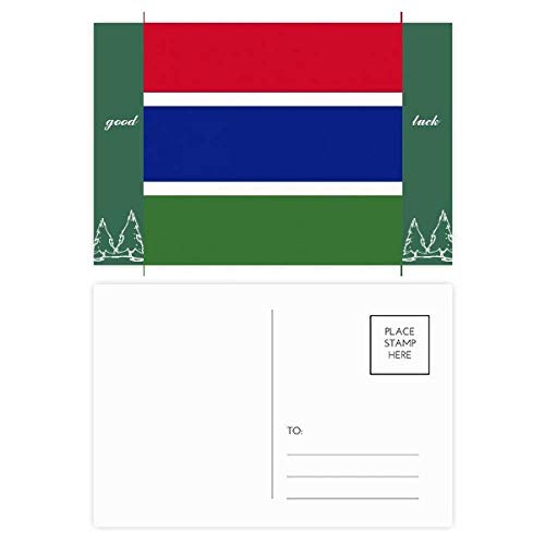 Carte postale de la Gambie pour écrire vos voeux et souvenirs