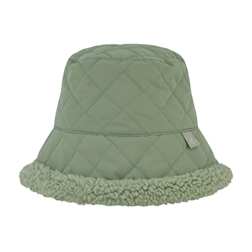 Spyder Womens Reversible Sherpa Bucket Hat, Sage, One Size