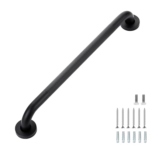 Grab Bars for Shower, 20 Inch Shower Handle, 1 Pack, Black