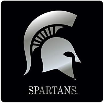 Amazon Com Craftique Michigan State Decal Blk Sil Spartan Head Decal 4 4 In Sports Outdoors