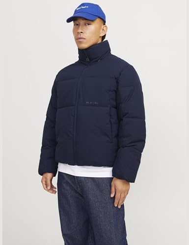 JACK&JONES Herren JORVESTERBRO Blocking Puffer BF PLS Pufferjacke, Sky Captain, 5XL – Ansicht 2