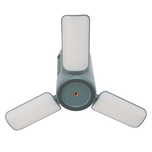 Lampe de camping pliante rechargeable pour travailler dehors et éclairer une tente la nuit