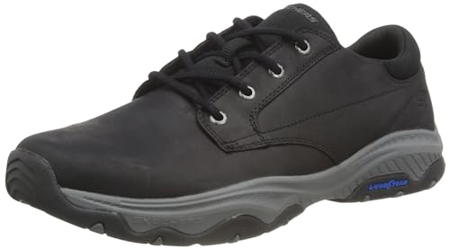 Skechers Proven Aldeno baskets homme sneakers basses en cuir de ville