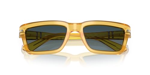 Image of Persol mens Po3363s Rectangular Sunglasses