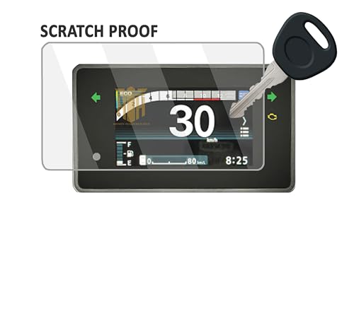 Image of Digital Meter Screen Guard For NEW HONDA ACTIVA & DIO 110 SCOOTER Bike (2025-2026) | 9H TFT Instrument Cluster Protector / HD Clarity / NEW ACTIVA110 2025 Display Speedometer Console Accessory [Not Tempered Glass]