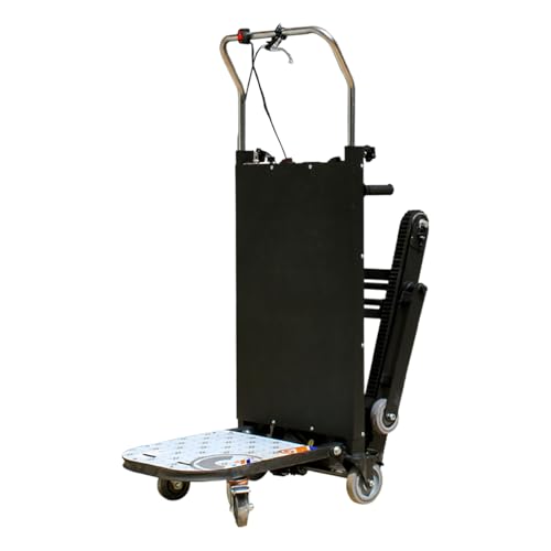 Electric Stair Climbing Dolly Hand Truck, 500kg Capacity Heavy Duty Powered Stair Climber for Moving, 2980W Dolly Cart