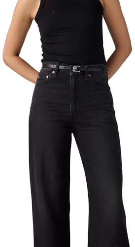 Levi'S Ribcage Wide Leg H223 Jeans, None Your Business, 26W x 30L Mujer
