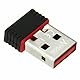 Anadol Ixuss WiFi USB Stick Gold Line mit Ralink RT5370 Chipsatz, AWL150 150Mbit/s 2.4ghz USB WLAN Adapter, schwarz, kompatibel mit Mac Windows Linux E2 Receiver Gigablue VU+ Octagon