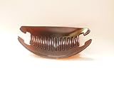 Interlocking Banana Combs Hair Clip French Side Combs Holder Updo Hair Clip(Dark Brown)