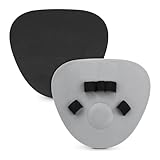 clinmday 1/2Pcs Baseball Catcher Glove for Youth and Adults Foam Baseball Fielding Gloves Improve Posture & Infield Training Baseball Training Equipment Black 2pcs