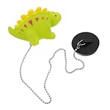 Photo Gallery homsfou dinosaur bath stopper plug in rubber versatile tub drain cover for bathtubs bathroom sinks and basins easy-clean bathroom accessory Photo Gallery homsfou dinosaur bath stopper plug in rubber versatile tub drain cover for bathtubs bathroom sinks and basins easy-clean bathroom accessory