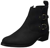 KICKAMARGO Kickers Kickamargo, Botas Cortas al Tobillo Mujer, Negro, 39 EU