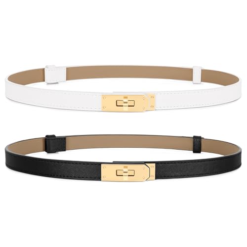 Elevate Your Outfit - Skinny Leather Belts for Any Style
