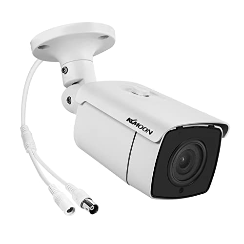 KOCAN Telecamera di sicurezza analogica 1080P da esterno IP66 Telecamera di sorveglianza CCTV impermeabile 24 pezzi LED a infrarossi, sistema di visione notturna da 82 piedi