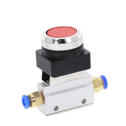 Bouton poussoir vanne pneumatique MOV-03B 1/8 pour commande de vérin - 4
