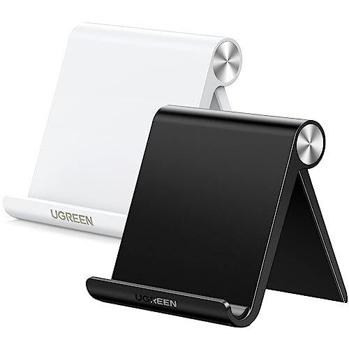 UGREEN Phone Stand 2 Pack Desk Cell Phone Holder Travel Compatibl...