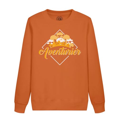 Sweatshirt enfant aventurier en coton pour la découverte de la nature sauvage