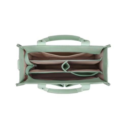 FIORETTO Canvas Tote with Zipper