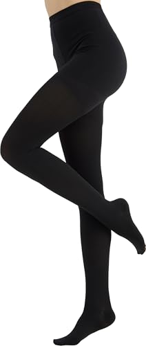 Medical Compression Pantyhose for Women and Men, 20-30 mmHg Compression Tights, Closed Toe,...