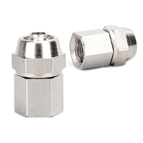 Conexión de aire de liberación 3/8" para reparar mangueras neumáticas de 8mm 2