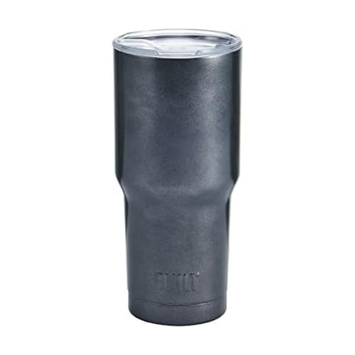 BYO by BUILT 30 Ounce Double Walled Stainless Steel Tumbler Gunmetal 5197080