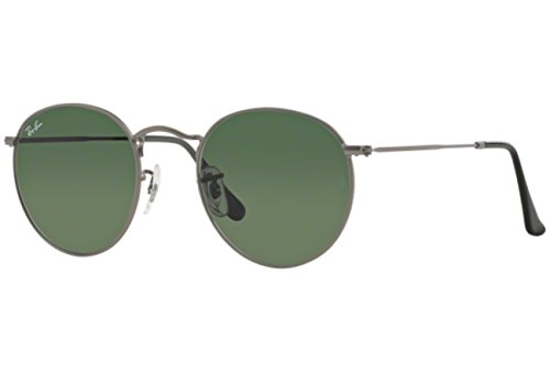 Ray-Ban Round Metal Gunmetal Mat G-15 XLT