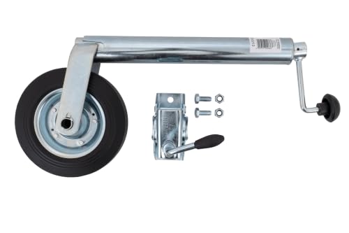 Roue jockey avec collier Unitrailer pour remorque 150 kg LB 48 mm – vue 3