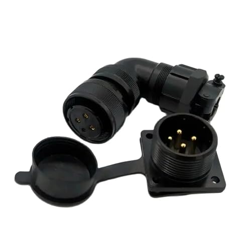 Conector de aviación YD28 de 4 pines macho diseñado para optimizar conexiones
