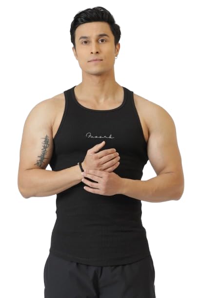 Slim Fit Gym Vest for Men Tag Free Comfort & Smartskin Technology