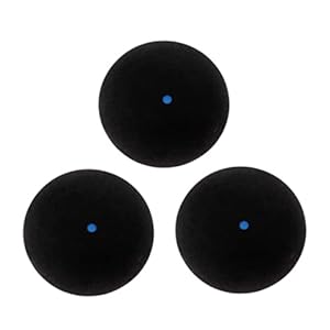 Yoyakie Squash Ball, 37mm Fast Speed Sports Gummi High Elastiz