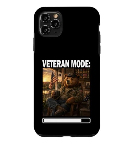 Veteran Mode Loading �ւ荂���ޖ��R�l �N�} �p�p �R�l �p�Y �e�q �����I �V���c �X�}�z�P�[�X iPhone 11 Pro Max �p