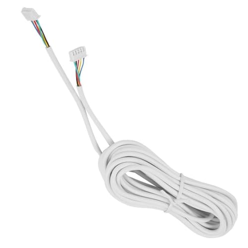 Câble en cuivre flexible 5 conducteurs 15m isolant blanc : fin des parasites de visiophone