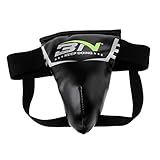 kowaku Groin for Kids, Boxing Cup -Fitting, MMA Grappling for Men, Black, L Adult