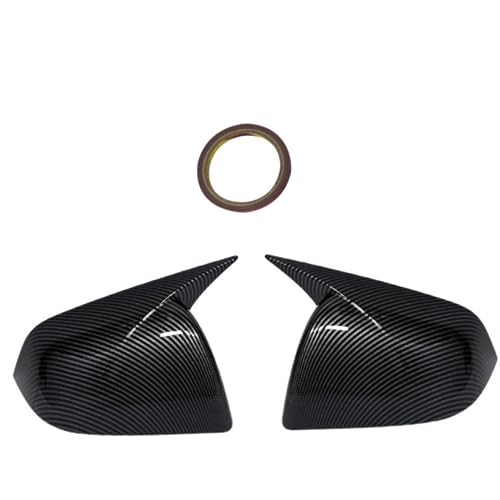 Cache rétroviseur Tesla Model Y cache rayures coque carbone ABS