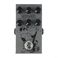 【High-End Metal Design】Crafted with a professional and metal design, this electric guitar distortion pedal guarantees long-lasting performance and easy portability for musicians. 【9-Tone Selection】Featuring 9 distinct tone options, including 1 boost ...