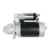 piece moteur perkins marine Énergique Moteur de démarreur 12V, 2,4 kw, 10T, S12-84, 1447586M91, 2873A010, LRS124, 0001362019, Compatible avec le tracteur Massey Ferguson MF3085 Perkins Marine