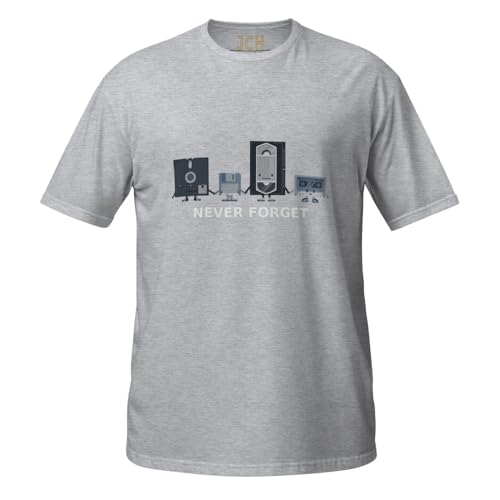 T-shirt Never Forget unisexe JCH haut mode urbaine look streetwear chic
