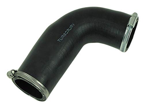 TURBORURY Tuyau de rechange compatible pour refroidisseur intermédiaire Turbo BMW 3 E46 330d, 330xd M57 1998-2003 X5 E53, X5 3.0d, SAV, M57 2000-2003 11612249524 1161-2249524 Cover