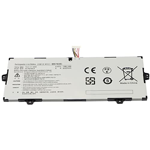 Zthy Aa-Pbtn4Lr Battery Replacement For Samsung 9 Pro 15" Np940X3M Np940X5M Np940X5N Np940X3M-K01Us Np940X3M-K02Us Np940X5M-X01Us Np940X5N-X01Us Series Notebook Ba43-00386A 15.4V 54Wh #TOP4