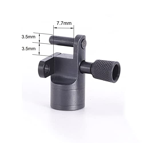 TRIROCK 2-pack Multi-function quick detachable stud base adapter for mounting sling swivels & wood screws - Image 2
