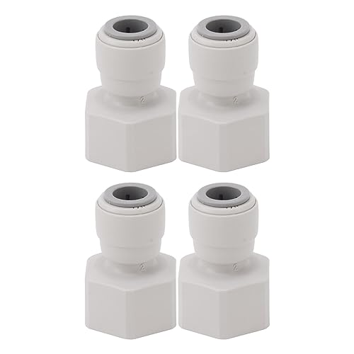 TOPINCN Adaptador de Dispensador de Máquina de Cerveza de Plástico de 4 Piezas para el Apaptador de Barril de Cerveza de Barril, el Conector del Acoplador de Barril Se Conecta a Barriles