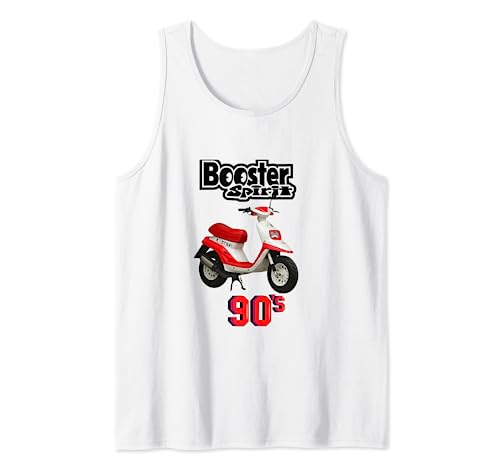 in cotone con stampa Mbk booster anni 90 scooter Canotta