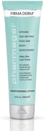 Pharmagel Firma Derm Face & Body Moisturizer โ Hydrating Daily Lotion with Vitamins A, C & E and Botanical Ingredients for Dry Skin, Lightweight Formula, 8.5 oz